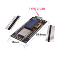 NodeMCU ESP8266 V3 Development Board With 0.96 Inch OLED Display CH340G ESP-12E WiFi Module TYPE-C USB For Arduino/Micropython