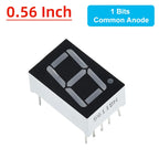 TZT 0.28/0.36/0.4/0.56 inch LED display 7 Segment 1/ 2 / 3 / 4 Bit Digit Tube Red Common Cathode / Anode Digital led 7segment