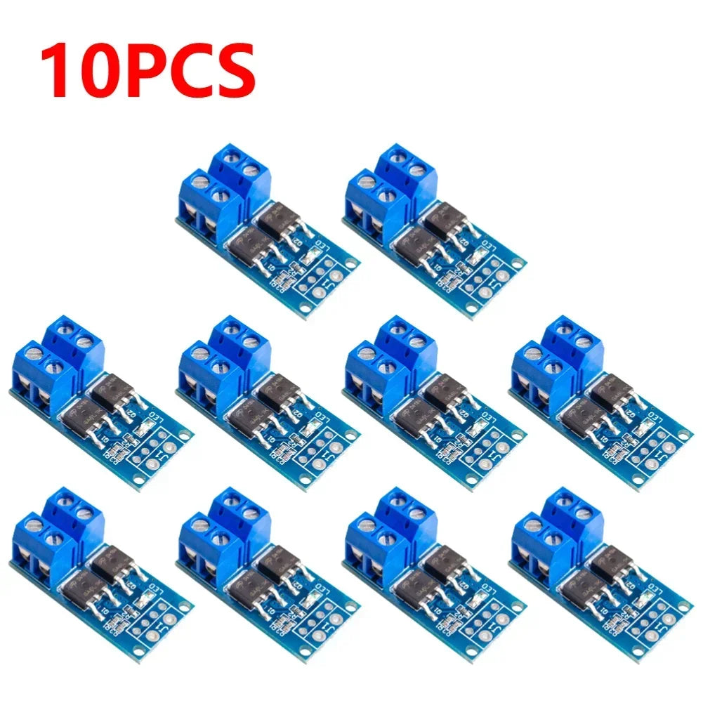 1 - 20pcs 15A 400W MOSFET Trigger Switch Drive Module PWM Regulator Control Panel DC 5V-36V Electronic Switch Control Board
