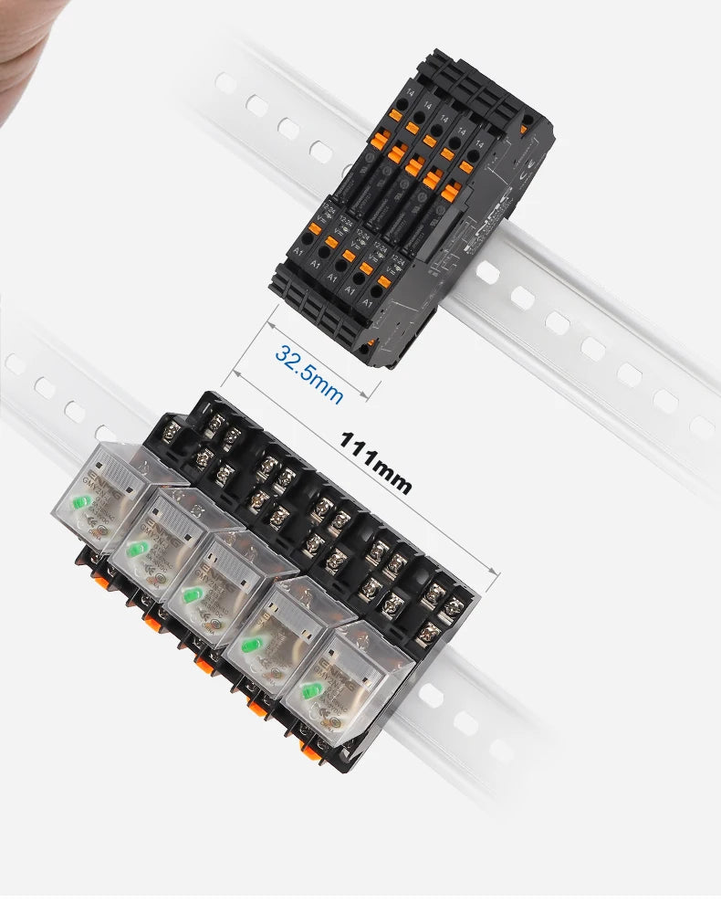 ENMG Ultra-Slim Intermediate Relay APAN3124, DC-to-DC 24VDC  1NO (Normally Open) Kit Solid State Electromagnetic Relay
