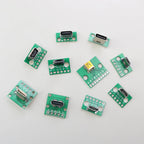 1PCS Data Charging Cable Jack Test Board with Pin Header 90 Degree Micro Mini USB Type C 2Pin USB 3.0 2.0 Female Male Connector