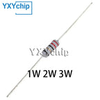 1W 2W 3W Wirewound Fuse Resistance Accuracy 5% 0.15R0.18 0.22R 27 33 36 39 47 56 68 75 82R 100R390R 680OhmΩ Wire Wound Resistor
