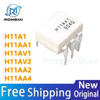 10pcs H11A1 H11AA1 H11AV1 H11AV2 H11AA2 H11AA4 DIP-6 Optocoupler IC Chip in Stock Wholesale