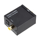 Analog to Digital Converter ADC Audio Analog to Digital (Optical/Coaxial) Converter Optical Coaxial RCA Toslink SPDIF Adapter