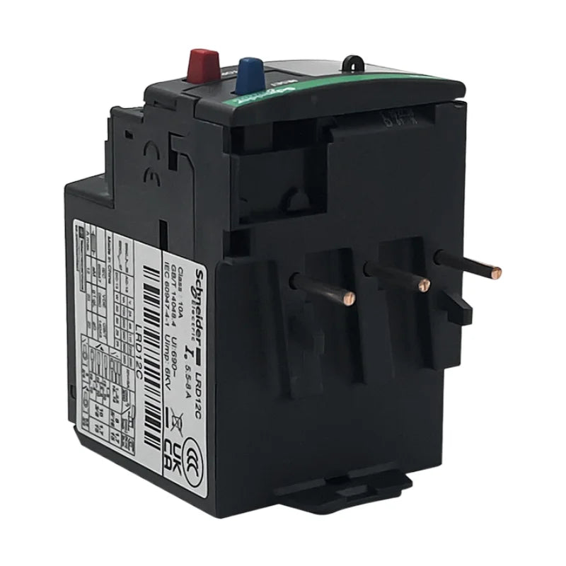 Schneider Electric LRD Thermal Overload Relay Series LRD08C to LRD35C 0.1-38A Compatible with LAD7B106C Base Plate