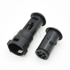 1 Set 3 Pin 1.5mm 1-926554-1 Black Male Female Auto Waterproof Connector DJ3031-1.5-11/21 Plug Round Sheath