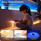 5050 RGB LED Strip Light SMD USB Remote&APP Control Bluetooth Flexible Tape Diode Ribbon for Living Room Bedroom TV Backdrop