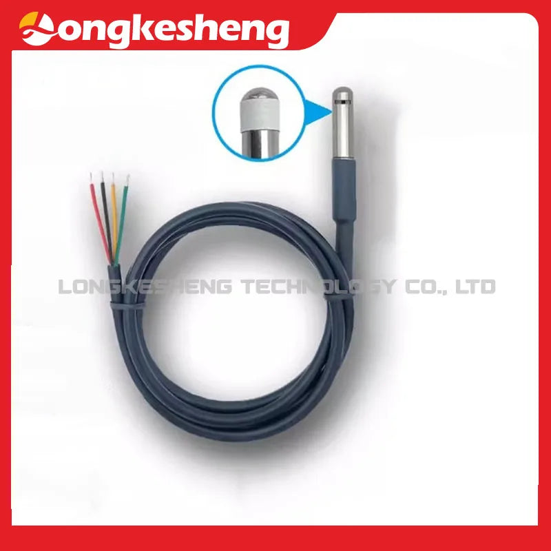 SHT45 SHT35 SHT40SHTC3 SHT31  SHT30 SHT20 Digital Temperature Humidity Sensor Stainless Steel I2C Probe with IIC Interface