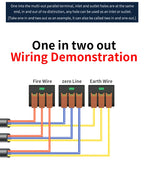 10/20/30/50Pcs Orange Electrical Splicing Compact Quick Lever Wire Connector Lighting Terminal Blocks Wide Capacity 0.2-4mm²