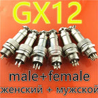 GX12 GX16 GX20 2/3/4/5/6/7/8/9/10 Pin Male Female Butting Wire Cable Circular Aviation Socket Plug Panel Connector Dropshipping