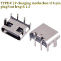 USB Connector Type C Female Charging Port Jack 2/4/6/16 Pin Type-C Socket PCB Soldering SMD SMT DIY Repair Type C Adapter