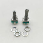 5Pcs 360 Degree EC11 Rotary Encoder 5Pin 20 Position Plum Shaft Digital Signal Potentiometer Handle Long 15mm 20mm