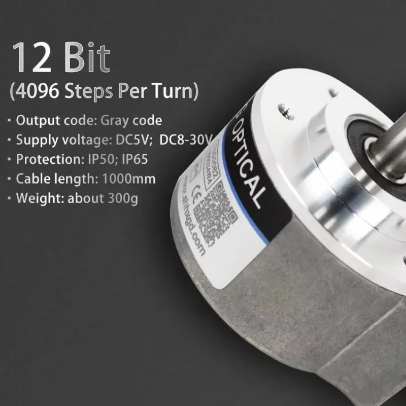 2026 SJ50 absolute rotary encoder single-turn absolute rotary encoder parallel output PNP NPN CW CCW
