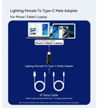 Essager USB C To Lightning Adapter PD 20W Fast Charging OTG USB Type C To Lighting For iPhone 15 14 11 XR Pro Max IOS Converter