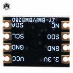 ZY BME280 Sensor Module: Precision Altimeter & Atmospheric Pressure Detector for Arduino (Black)