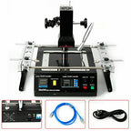 IR6500 BGA Rework Station Infrared Solder Welder System Closed-loop Temperature Control with USB Cable for Welding Repairing