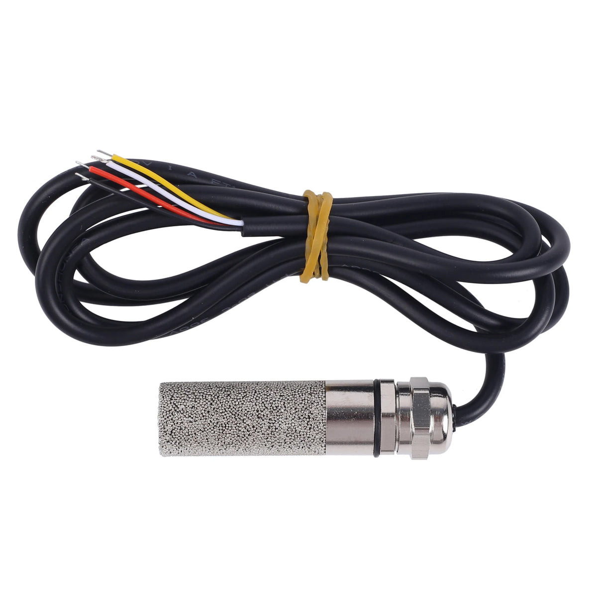 RS485 Temperature Humidity Sensor Transmitter SHT40 PE Metal Waterproof Probe -40C to 120C 0-100%RH Modbus-RTU Real-Time Monitor