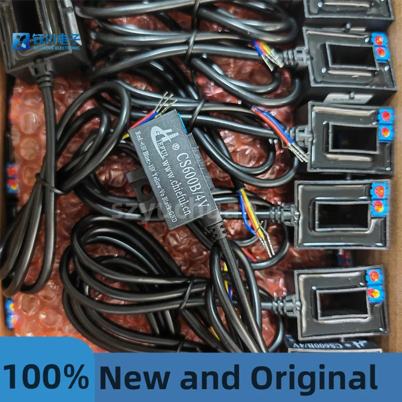 (1Pcs) Cs100B/4V Cs200B/4V Cs300B/4V Cs400B/4V Cs500B/4V Cs600B/4V Wired Hall Sensor Original 100A/200A/300A/400A/500A/600A