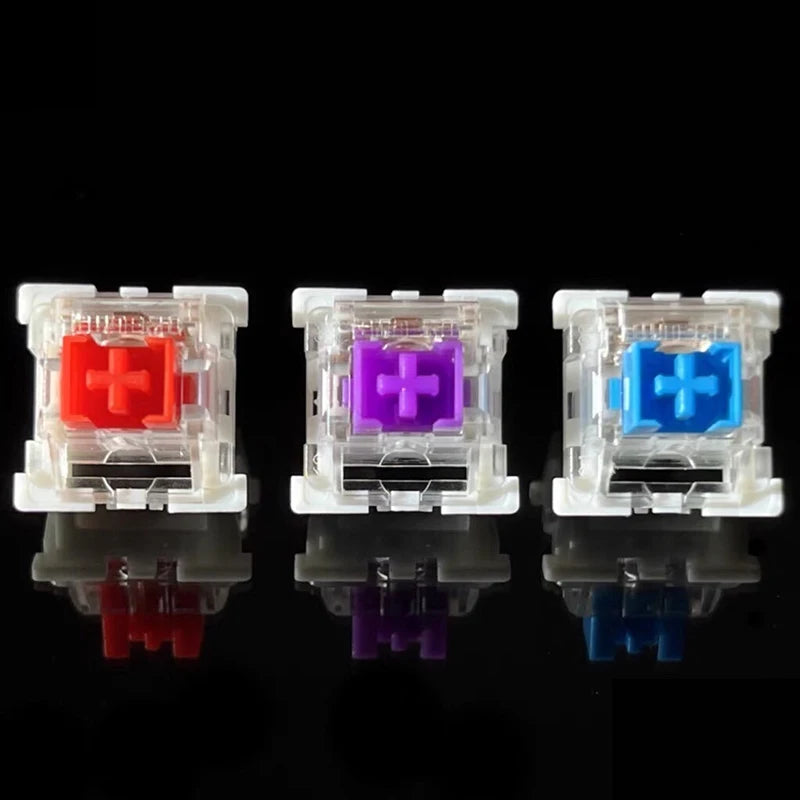 70/30/30pcs Dustproof Switch For Mechanical Keyboard Shaft Switch Gamer Keyboard Axis Clicky Linear Tactile Silent Switches