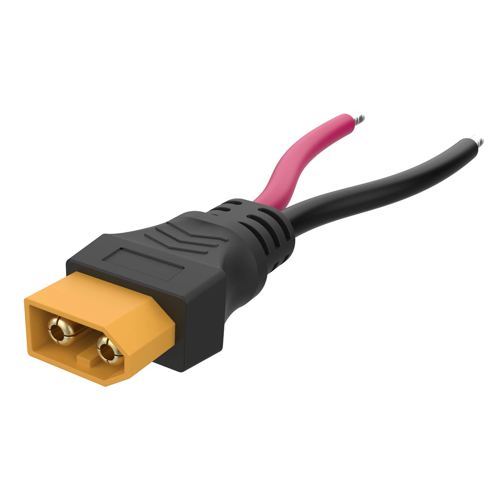 XT60 Plug Connector Female and male, with 12AWG Silicon Wire, for Balancing Cars, Drones, Toy Cars, Lithium Batteries and More