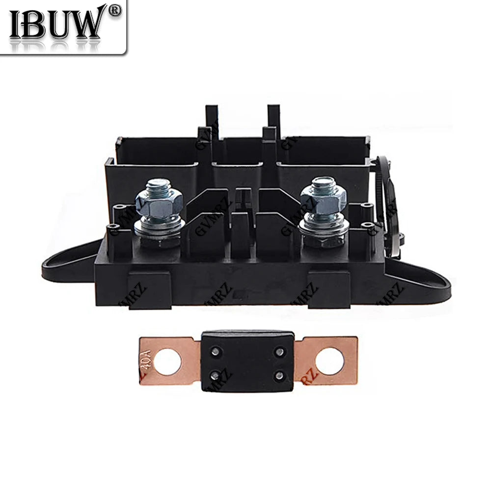1PCS ANM-H3 30A 32V MEGA Auto Fuse Holder/ANM Bolt-on blade fuse holder Flat Type Fuse175A 200A 225A 500A 60A 80A 100A 125A