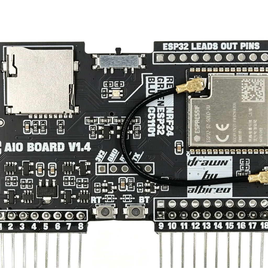Flipper Zero 3-in-1 Expansion Board Wifi Nrf24 Esp32 Cc1101 Development Module