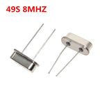 49S 3.5795MHZ 3.6864MHZ 6MHZ 7.3728MHZ 7.6MHZ 8MHZ 10MHZ 11.0592MHZ 12MHZ 18MHZ 20M Quartz Crystal Resonator Passive Oscillator
