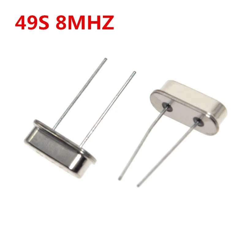 49S 3.5795MHZ 3.6864MHZ 6MHZ 7.3728MHZ 7.6MHZ 8MHZ 10MHZ 11.0592MHZ 12MHZ 18MHZ 20M Quartz Crystal Resonator Passive Oscillator