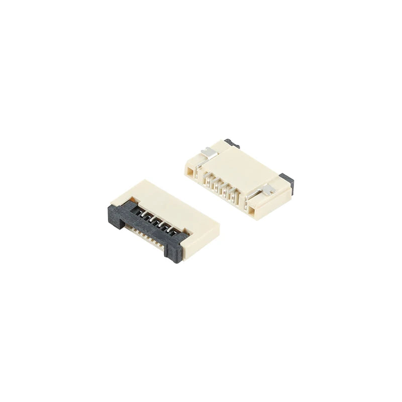 10Pcs FPC FFC Flip cover Connector 1.0mm 0.5mm Flat Cable PCB Connectors SMT ZIF 4 6 8 10 12 14 15 16 18 20 22 24 26 28 30-60Pin