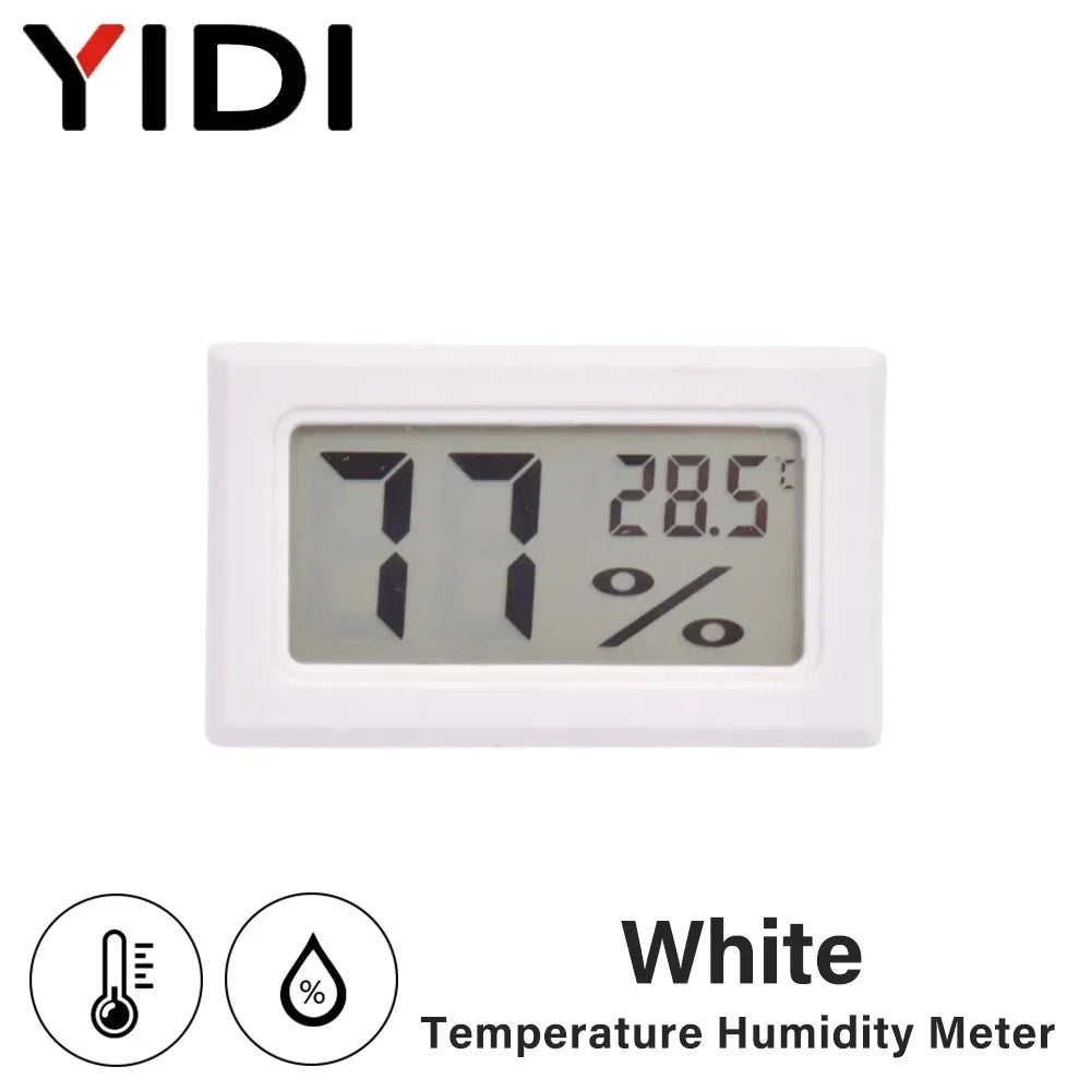 Mini Digital LCD Temperature Sensor Gauge Humidity Meter Tester Detector Home Measurement Thermometer Hygrometer Indoor Outdoor