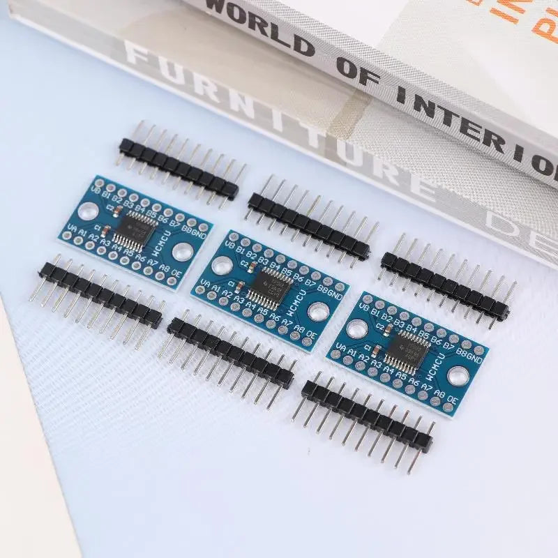 1/3/5pcs 8-Channel Level Conversion Module TXS0108E Module 8 Channel Logic Level Converter Bi-Directional High Speed