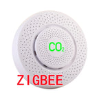 Tuya CO2 Carbon Dioxide Sensor CO2 Detector NDIR High-Precision Measurement Exceeds Standard Alarm Smart Home Linkage Tuya Senso
