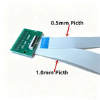 FPC/FFC Flat Cable Transfer Plate Is Directly Inserted DIY 0.5 MM 1MM To 2.54mm Spacing Connector 6/8/10/12/20/24/30Pin