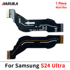 50Pcs，NEW Main FPC LCD Display Connect Wi-Fi Signal Antenna USB Mainboard Flex Cable Ribbon For Samsung S24 S24 Plus S24 Ultra