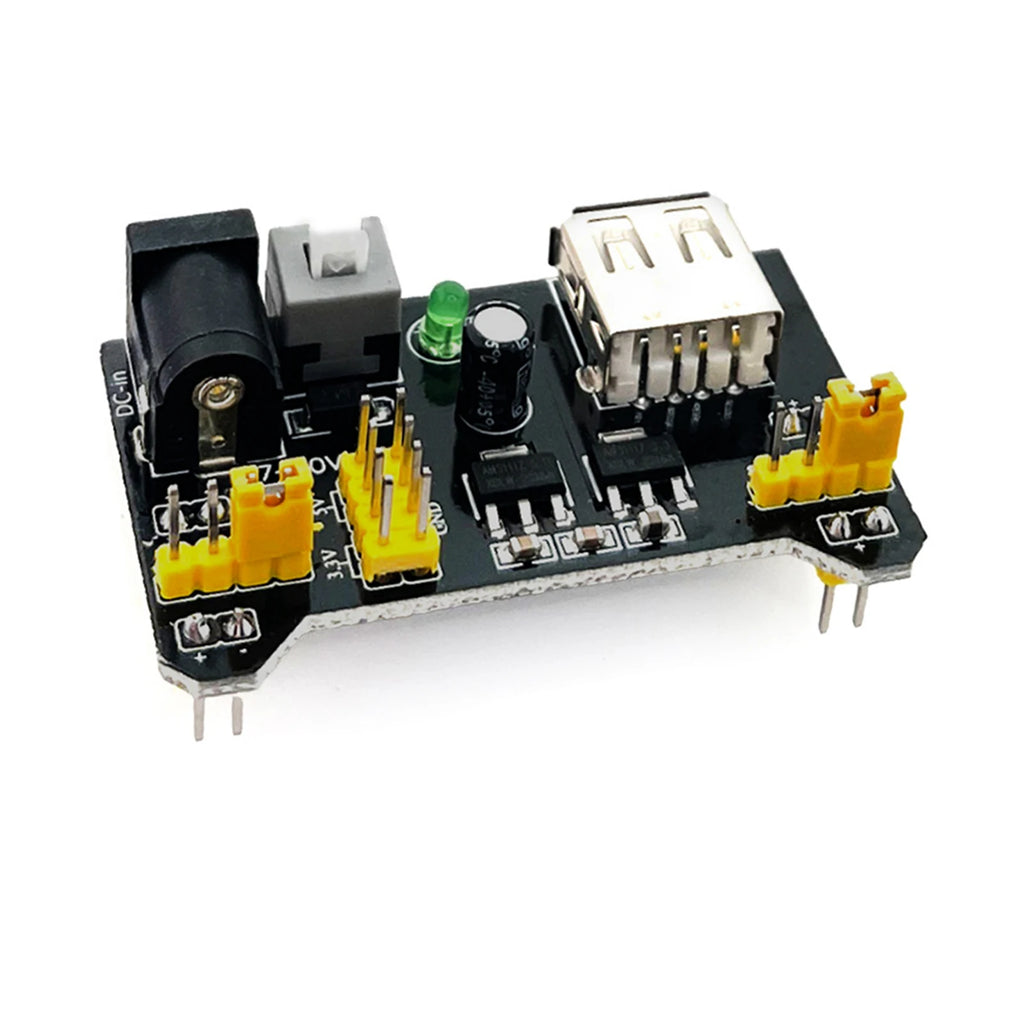MB-102 830 Points Breadboard with 65pcs Jumper Wires Solderless PCB Prototype Board for Arduino DIY Kit