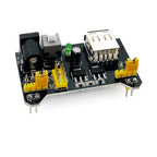 MB-102 830 Points Breadboard with 65pcs Jumper Wires Solderless PCB Prototype Board for Arduino DIY Kit
