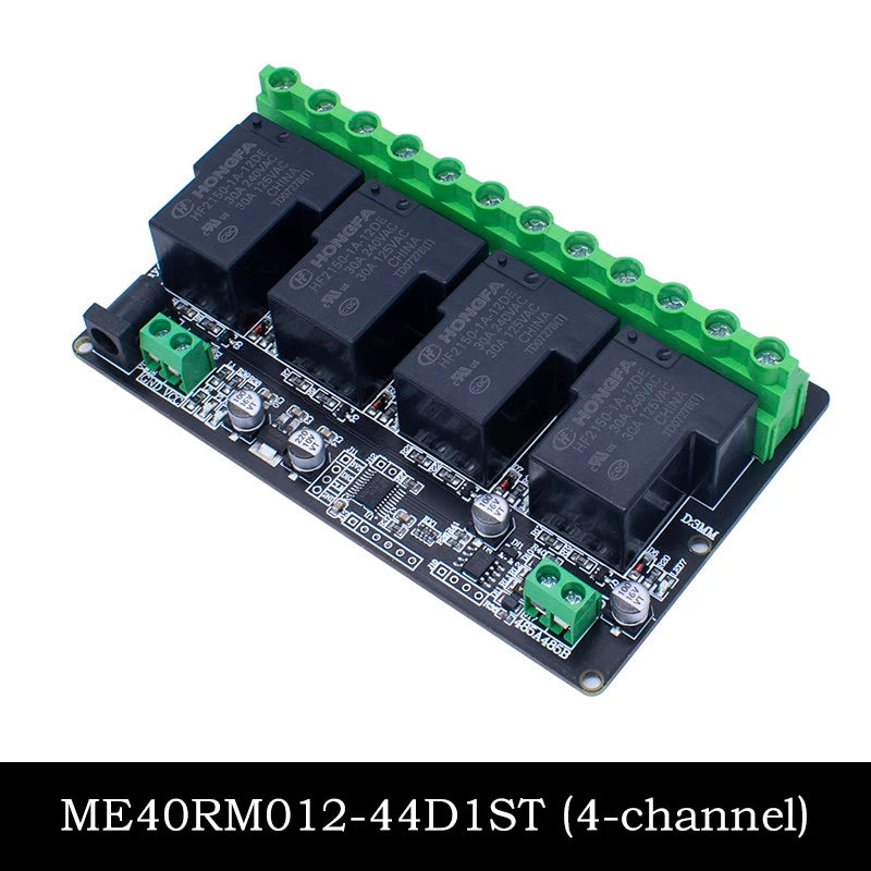 Modbus RTU RS485 TTL Relay Control Module Optional 3/4/6/8 Channel High Power Output Industrial PLC