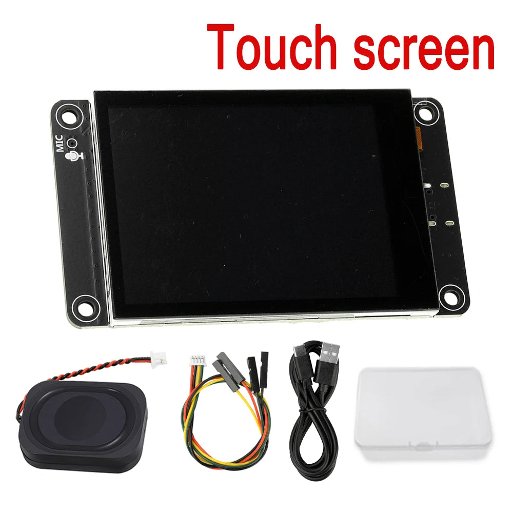 ESP32‑S3 2.8 inch 240x320 TFT LCD Capacitive Touch Type‑C WiFi BLE Mic Speaker TF‑Slot Li‑ion Charge For AI Voice IoT Project