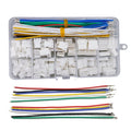 JST XH 2.54mm Connector Kit with 22AWG Pre-Crimped Silicone Cables XH2.54 Male Female Sockets Plug Housing 2 3 4 5 6 Pins