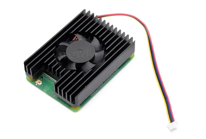CM5 Cooler Heatsink Fan 5V 3007 B For Raspberry Pi Compute Module 5 Adjustable speed Low noise with Heat