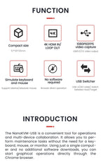 NanoKVM Series Sipeed Options Nano KVM-Lite/FULL/USB PCIe Nano RISC-V Mini Remote Power/OS Control For Raspberry Pi
