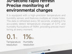 DUKA TH2 E-ink Smart Hygrometer Thermometer Home Indoor Temperature Humidity Meter Sensor Gauge Weather Station Mijia Home APP