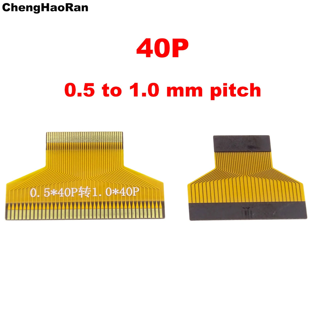 ChengHaoRan 2PCS 5PCS 10PCS Pitch 0.5mm to 1.0mm 30pin/40pin FFC FPC Flexible Flat Cable for LCD