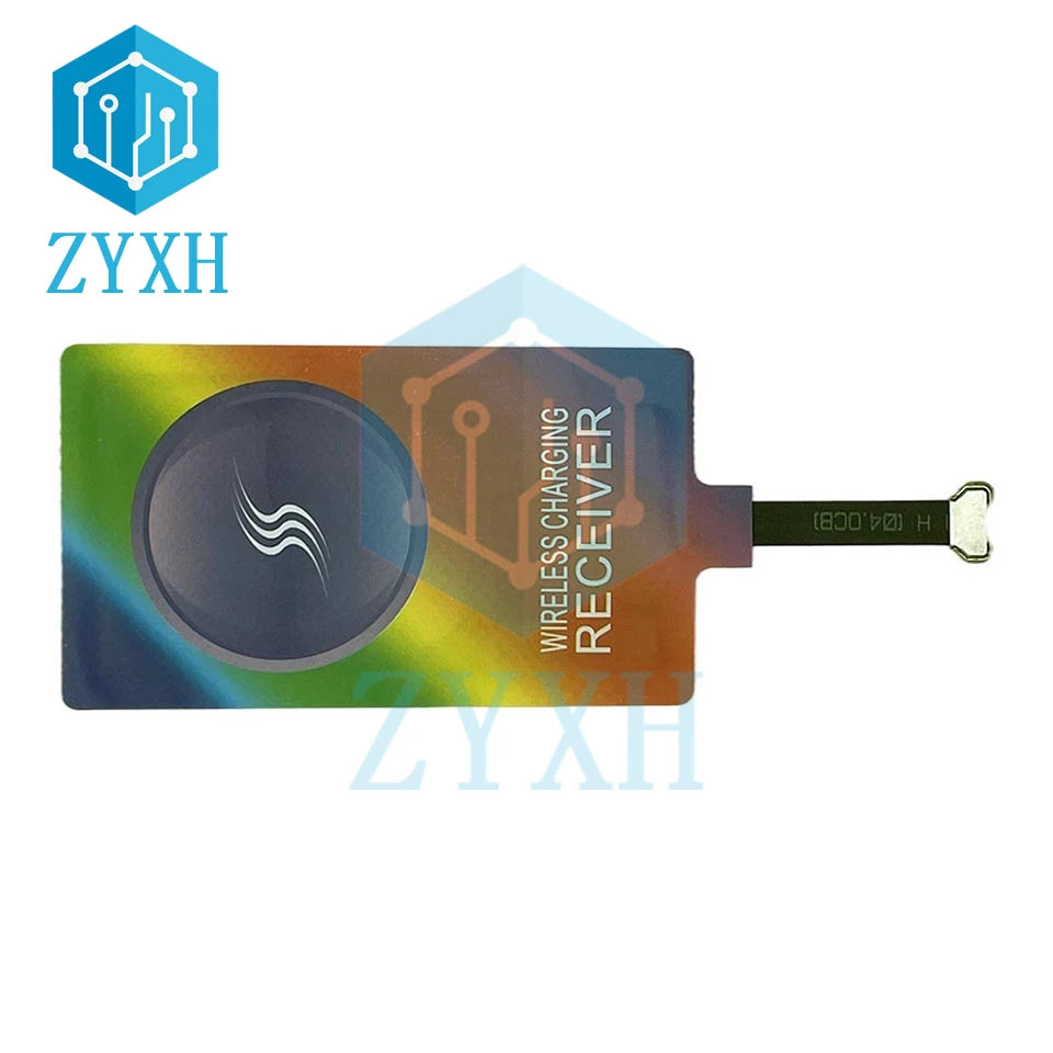 Max 10W 5V 2A Qi Wireless Charging Receiver Coil Universal Type-C Micro USB Port For Huawei P20 Pro P10 Plus Samsung Xiaomi