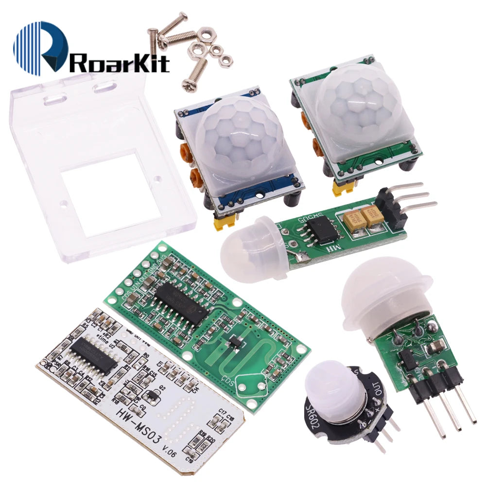 AM312 HC-SR501 HC-SR505 MH-SR602 Adjust IR Pyroelectric Infrared Mini PIR Human Sensor Detector Module Bracket for Arduino