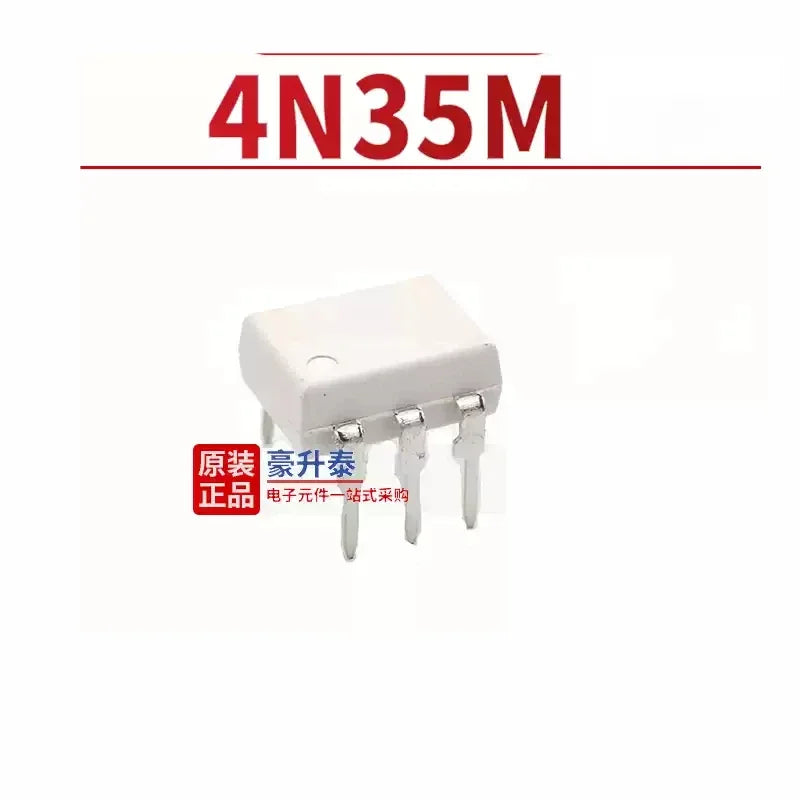 50-200pcs For 4N35 DIP-6 SMD-6 5kV 1-Ch DC Input Phototransistor Output Optocoupler IC