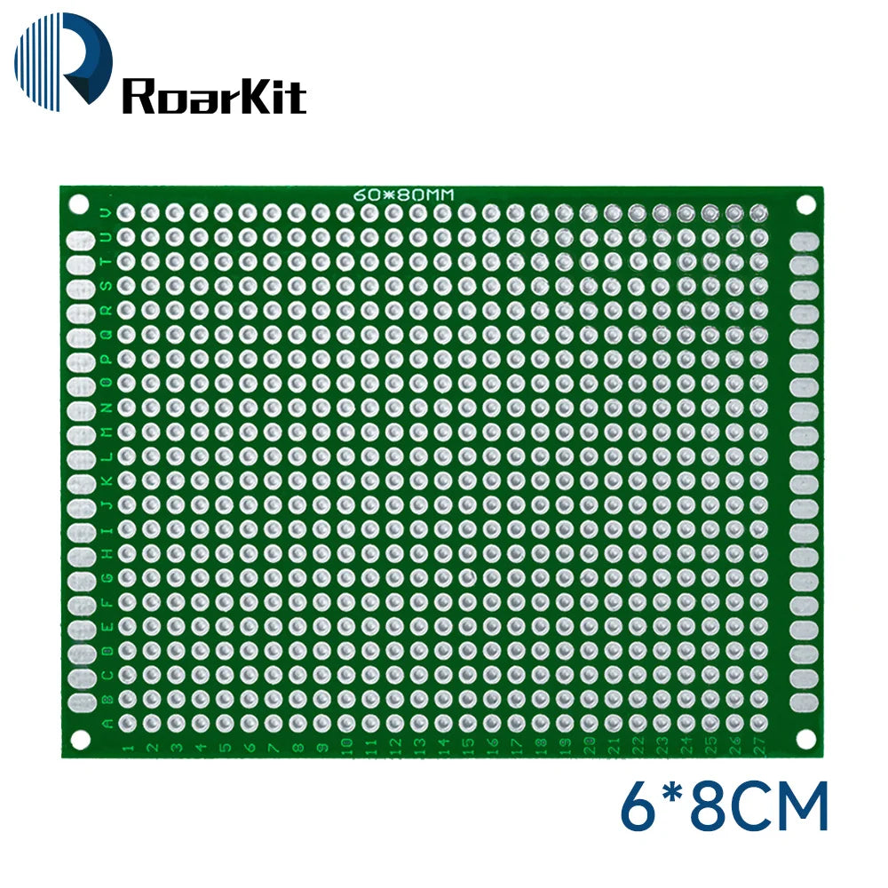 Universal PCB Circuit Protoboard Double Sided Breadboard 2x8 3x7 4x6 5x7 6x8 7x9 8x12 9x15 CM DIY Electronic Kit