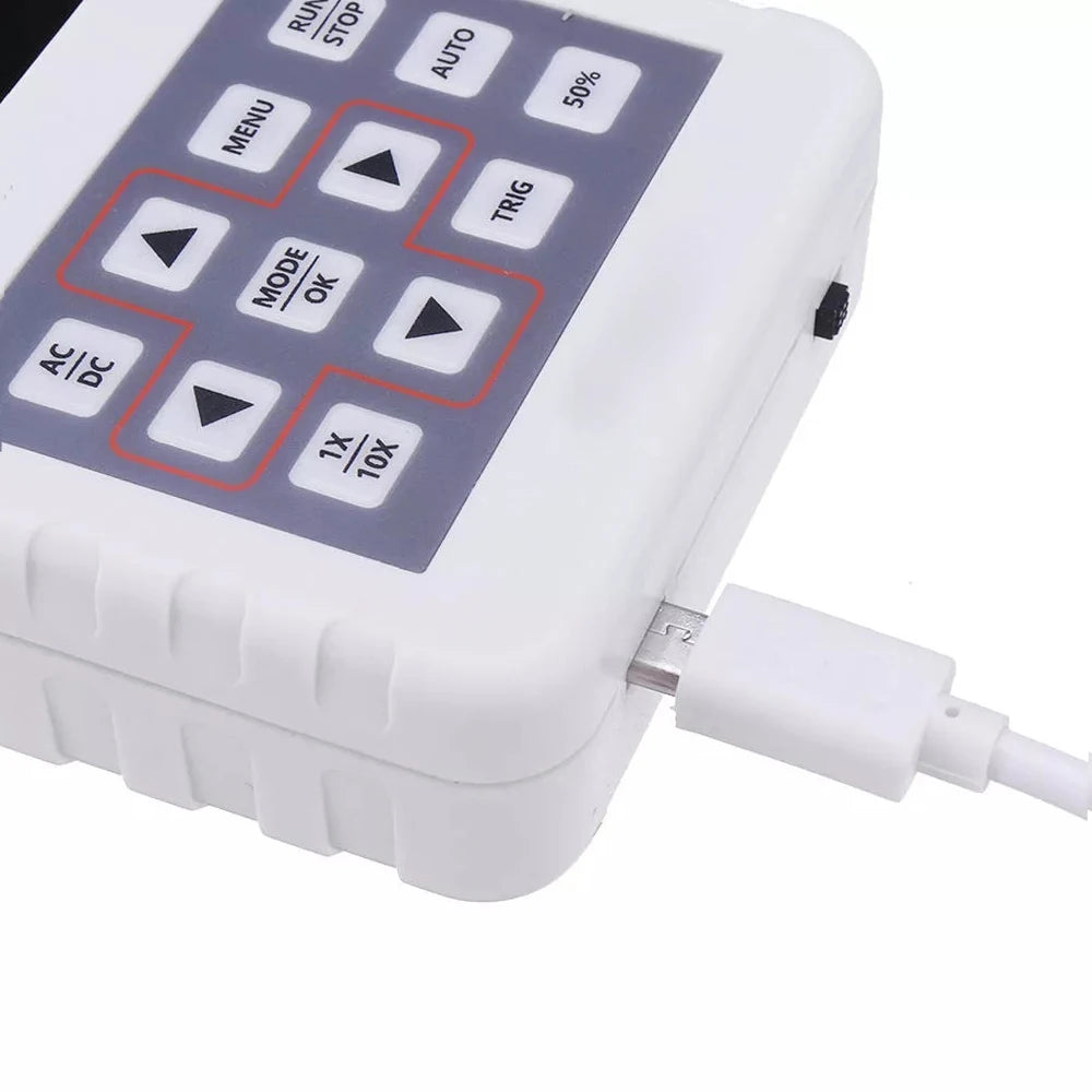 DSO PRO Handheld Digital Oscilloscope Portable Palm Size Oscillograph 5M Bandwidth 20MS/s Sampling Rate with P6100 BNC Probe