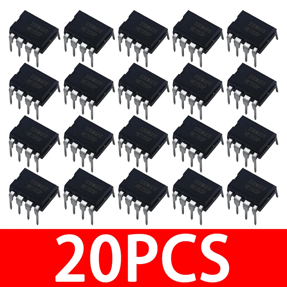 10PCS /20pcs/30pcs/40pcs/50pcs  New NE555 NE555P NE555N 555 Timers DIP-8 TEXAS