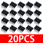 10PCS /20pcs/30pcs/40pcs/50pcs  New NE555 NE555P NE555N 555 Timers DIP-8 TEXAS
